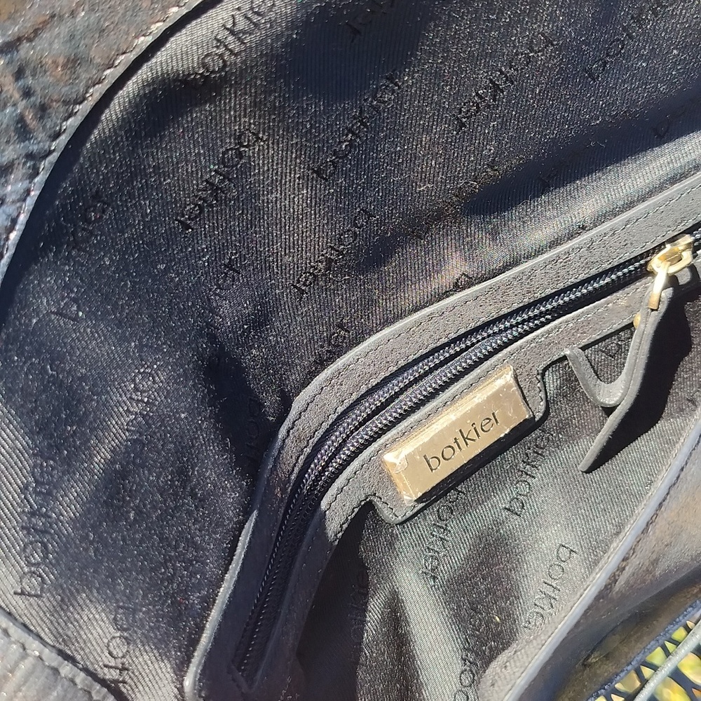 Botkier Platinum Leather Clutch - Picture 9 of 9